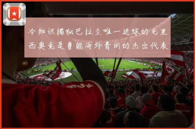 冷知识揭秘巴拉圭唯一进球的毛里西奥竟是鲁能海外青训的杰出代表